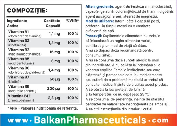 Balkan Pro Health B Complex