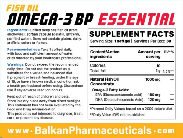 Balkan Pro Health Omega-3 Essential