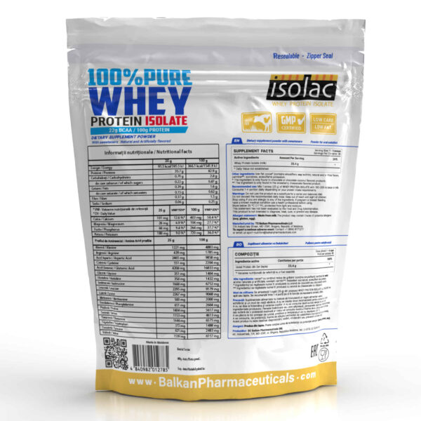 Протеїн від Балкан, Найкраща ціна, Придбати! 100% Pure WHEY Protein ISOLATE Balkan.